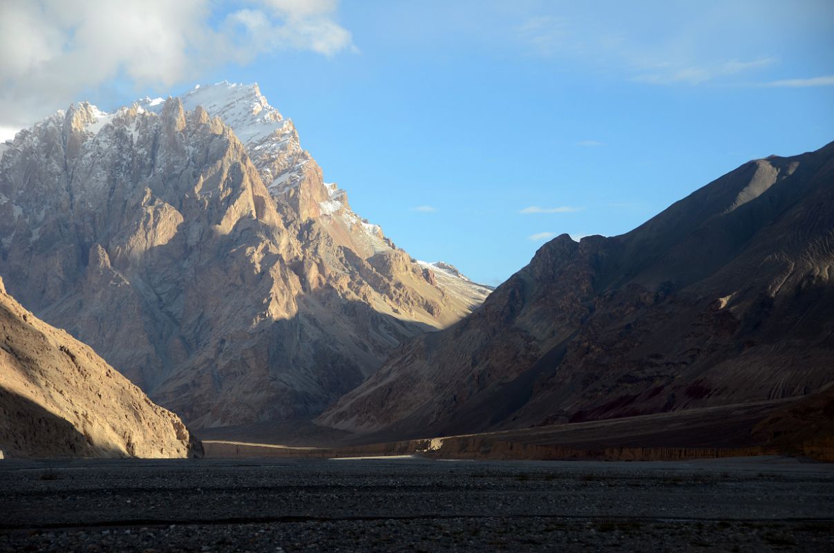 18 Looking Back At The Exit From The Aghil Pass Early Morning From Kulquin Bulak Camp In Shaksgam Valley On Trek To Gasherbrum North Base Camp In China 